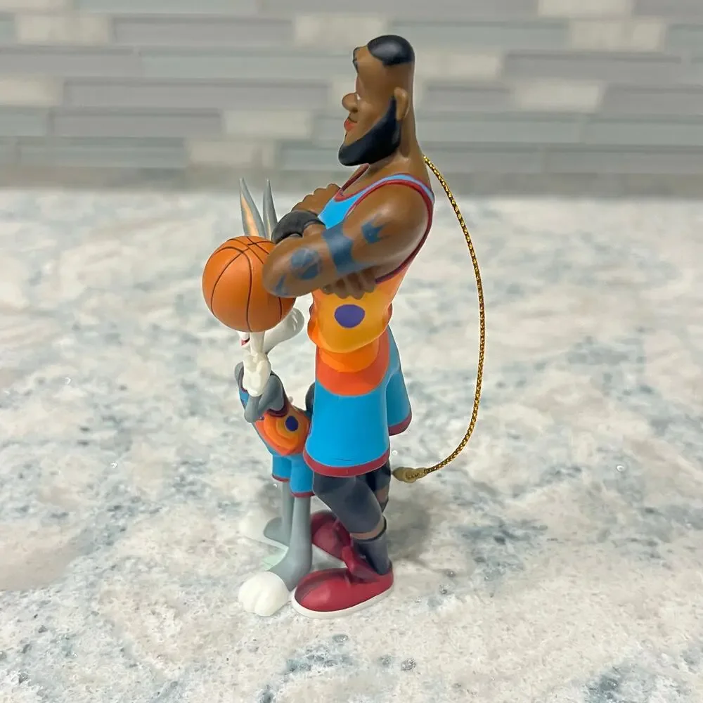 Hallmark Space Jam A New Legacy Lebron James & Bugs Bunny Christmas Ornament